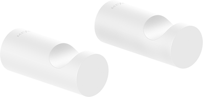 Mexen Loop kavelj za brisače (2 kosa), bel - 70A71010-20