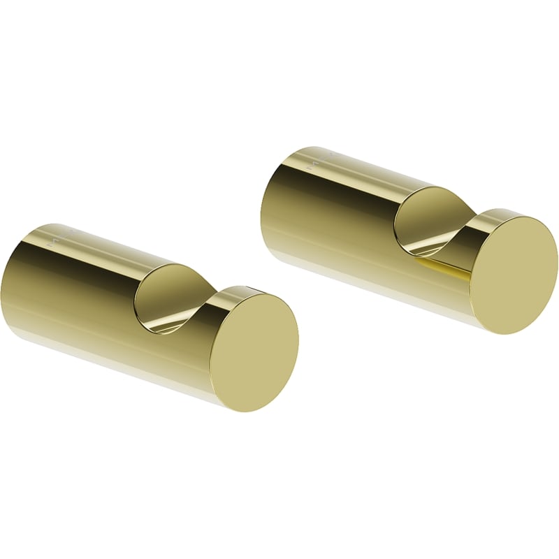 Mexen Loop gancio per asciugamano (2 pezzi), dorato - 70A71010-50
