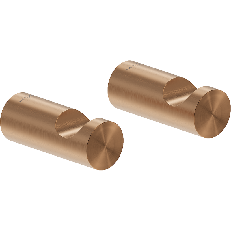 Mexen Loop kljuka za brisače (2 kosa), brušeni baker - 70A71010-65