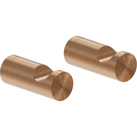 Mexen Loop kljuka za brisače (2 kosa), brušeni baker - 70A71010-65