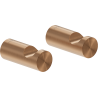 Mexen Loop crochet à serviette (2 pcs), cuivre brossé - 70A71010-65