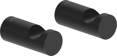 Mexen Loop kavelj za brisače (2 kos), črn - 70A71010-70