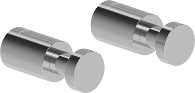 Mexen Loop γάντζος για πετσέτες (2 τεμ.), χρώμιο - 70A71011-00