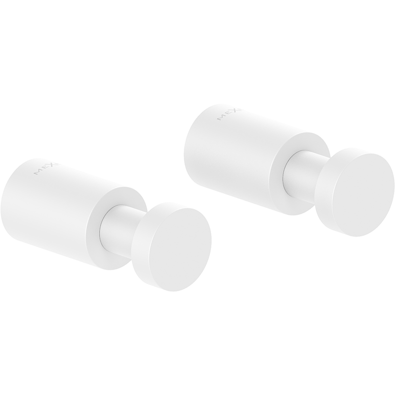 Mexen Loop άγκιστρο για πετσέτες (2 τεμ.), λευκό - 70A71011-20