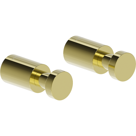 Mexen Loop crochet pour serviette (2 pièces), doré - 70A71011-50