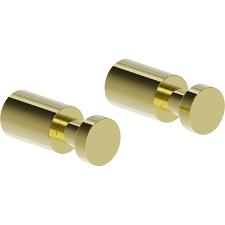 Mexen Loop kljukica za brisačo (2 kosa), zlata - 70A71011-50