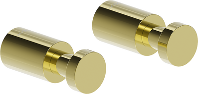 Mexen Loop crochet pour serviette (2 pièces), doré - 70A71011-50