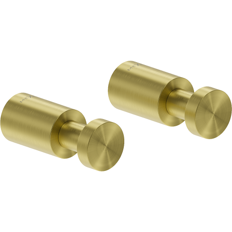 Mexen Loop άγκιστρο για πετσέτα (2 τεμάχια), χρυσό σατινέ - 70A71011-55