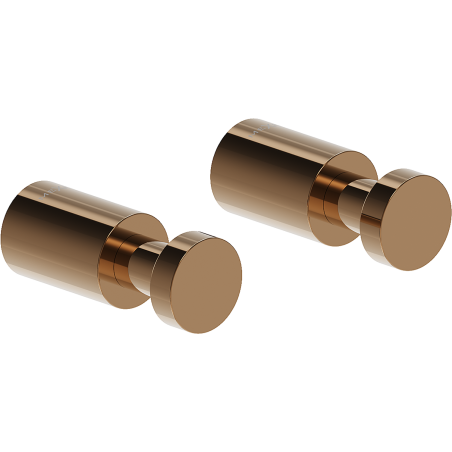 Mexen Loop άγκιστρο για πετσέτα (2 τεμ.), ροζ χρυσό - 70A71011-60