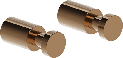 Mexen Loop άγκιστρο για πετσέτα (2 τεμ.), ροζ χρυσό - 70A71011-60