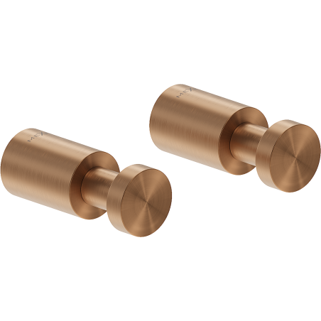 Mexen Loop γάντζος για πετσέτα (2 τεμ.), βουρτσισμένο χαλκό - 70A71011-65