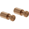 Mexen Loop towel hook (2 pcs), brushed copper - 70A71011-65