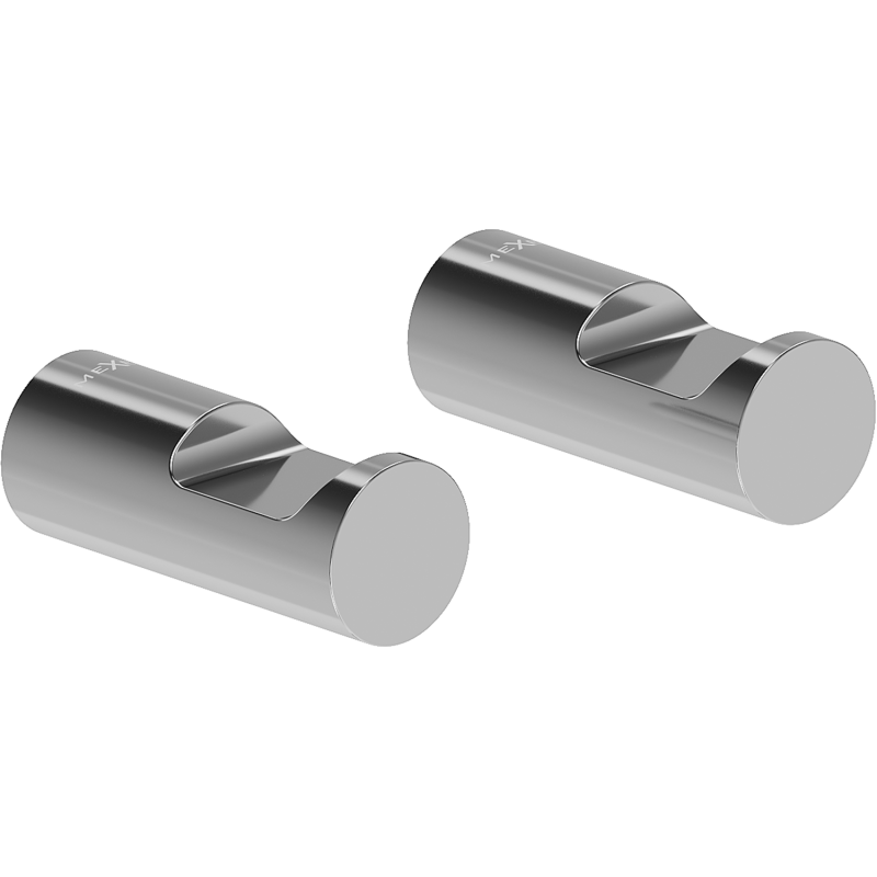 Mexen Loop haczyk na ręcznik (2 szt.), chrom - 70A71012-00