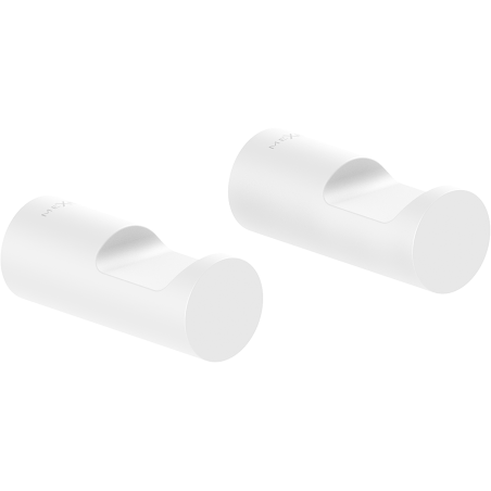 Mexen Loop crochet pour serviette (2 pcs), blanc - 70A71012-20