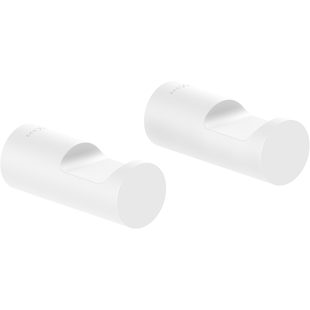 Mexen Loop kavelj za brisače (2 kosa), bel - 70A71012-20