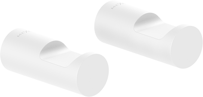 Mexen Loop crochet pour serviette (2 pcs), blanc - 70A71012-20