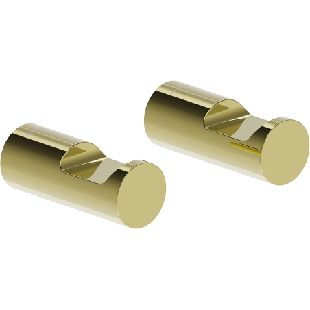 Mexen Loop towel hook (2 pcs.), gold - 70A71012-50