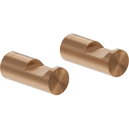 Mexen Loop άγκιστρο για πετσέτα (2 τεμάχια), βουρτσισμένο χαλκό - 70A71012-65