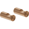 Mexen Loop towel hook (2 pcs), brushed copper - 70A71012-65
