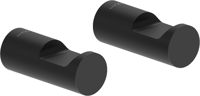 Mexen Loop γάντζος πετσέτας (2 τεμ.), μαύρος - 70A71012-70