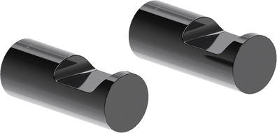 Mexen Loop crochet pour serviette (2 pièces), chrome noir - 70A71012-73