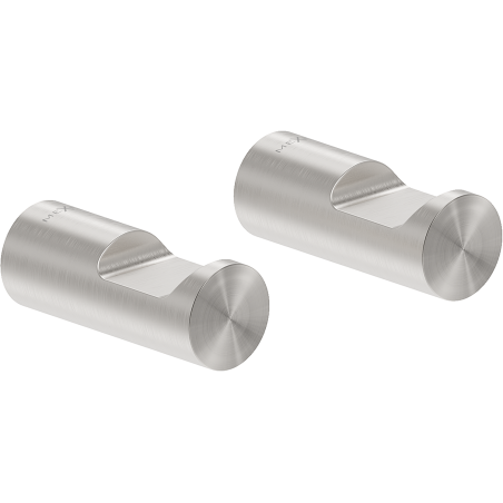 Mexen Loop crochet à serviette (2 pcs), nickel brossé - 70A71012-97