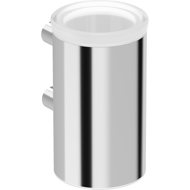 Mexen Loop mugg för tandborstar, krom - 70A71051-00