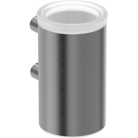 Mexen Loop kubek na szczoteczki, gun gray szczotkowany - 70A71051-66