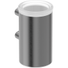 Mexen Loop Becher für Zahnbürsten, gebürstet gun gray - 70A71051-66