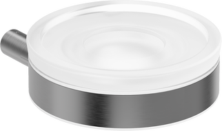 Mexen Loop support à savon, gris métallique brossé - 70A71055-66