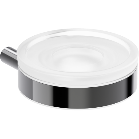 Mexen Loop mydelniczka, chrome noir - 70A71055-73