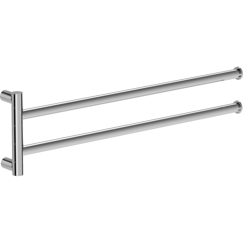 Mexen Loop dubultais grozāmais dvieļu pakaramais, hroms - 70A71049-00