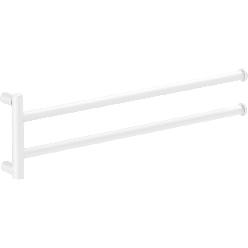 Mexen Loop dubults grozāmais dvieļu turētājs, balts - 70A71049-20