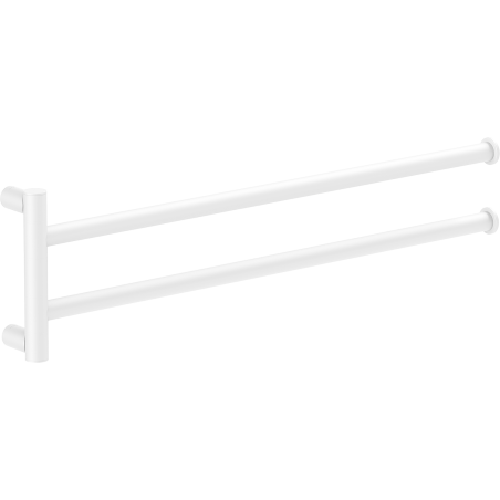 Mexen Loop dubults grozāmais dvieļu turētājs, balts - 70A71049-20