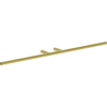 Mexen Loop wieszak na ręcznik, złoty szczotkowany - 70A71046-55