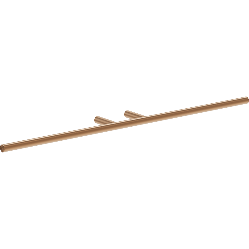 Mexen Loop wieszak na ręcznik, miedź szczotkowana - 70A71046-65