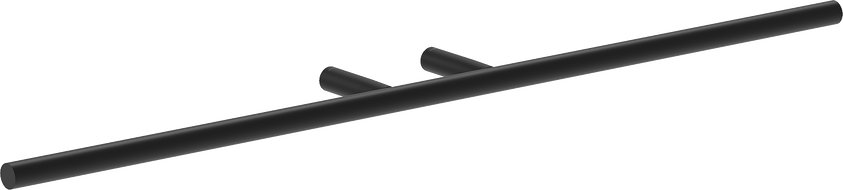 Mexen Loop stalak za ručnike, crni - 70A71046-70