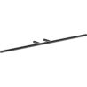 Mexen Loop suporte de toalha, cromado preto - 70A71046-73