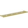 Mexen Loop wisząca półka, złota szczotkowana - 70A71061-55