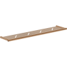 Mexen Loop hanging shelf, brushed copper - 70A71061-65