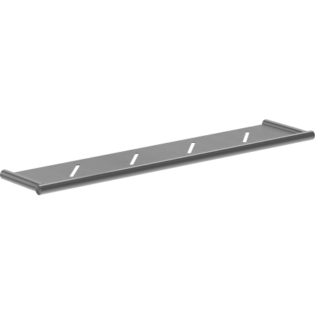 Mexen Loop hanging shelf, brushed gun gray - 70A71061-66