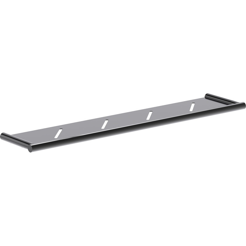 Mexen Loop hangende plank, zwart chroom - 70A71061-73