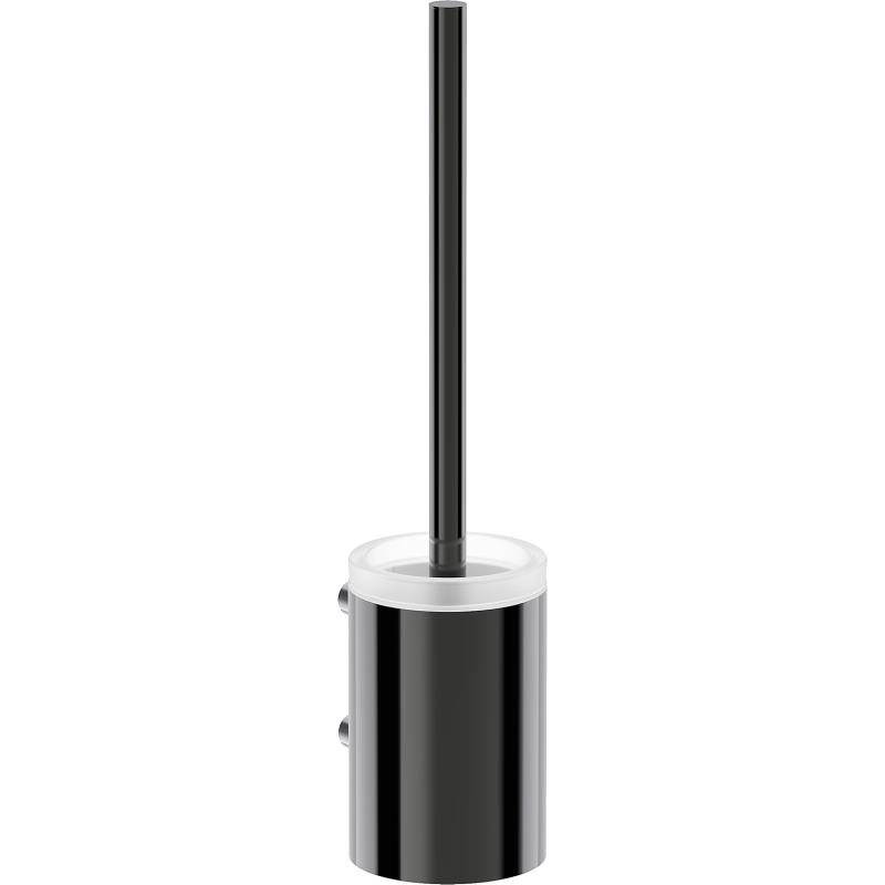 Mexen Loop szczotka toaletowa, black chrome - 70A71071-73