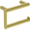 Mexen Loop toilet paper holder, brushed gold - 70A71023-55