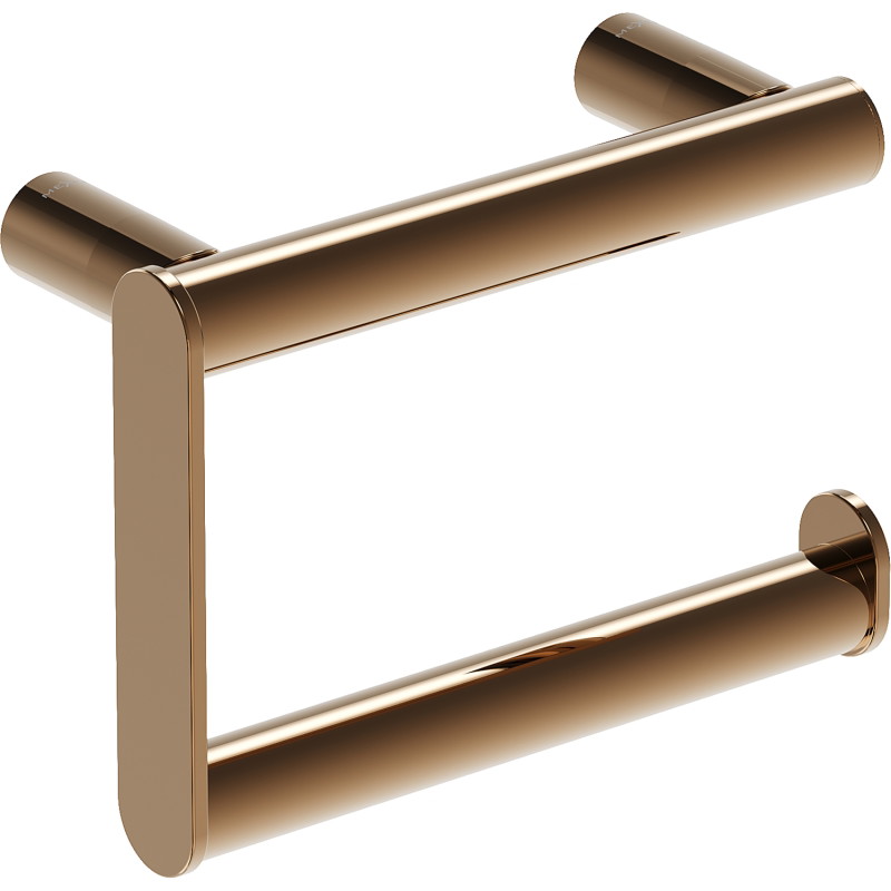 Mexen Loop toilet paper holder, rose gold - 70A71023-60