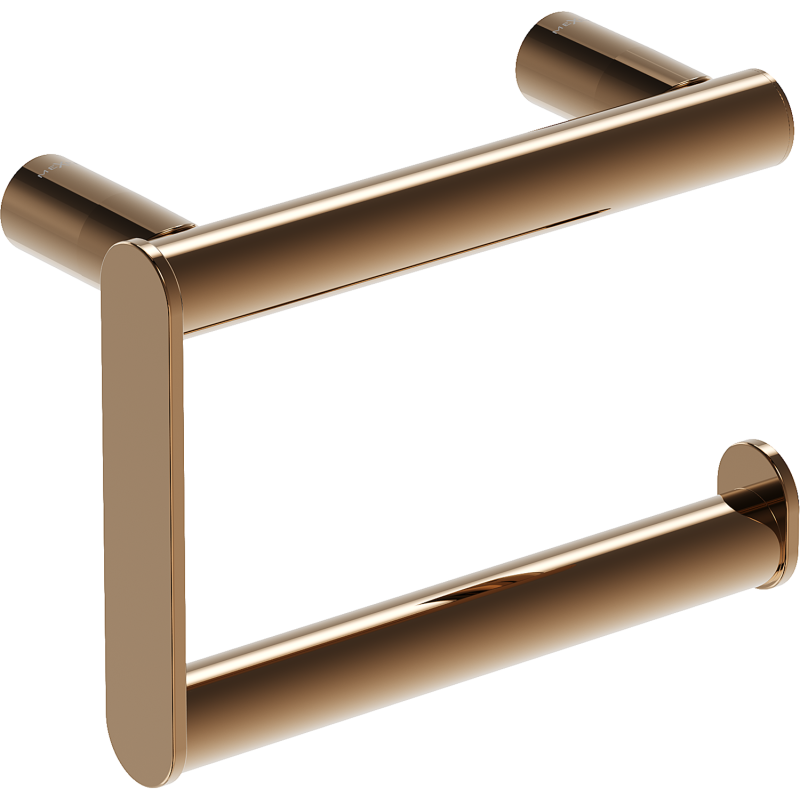 Mexen Loop tualetes papīra turētājs, rozā zelts - 70A71023-60