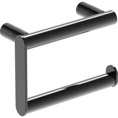 Mexen Loop tualetes papīra turētājs, melns hroms - 70A71023-73