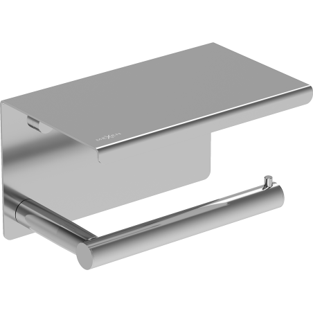 Mexen Loop tualetes papīra turētājs ar plauktu, hroms - 70A71022-00