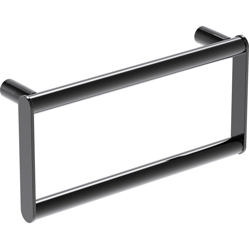 Mexen Loop dvieļu pakaramais, melnā hroma - 70A71031-73