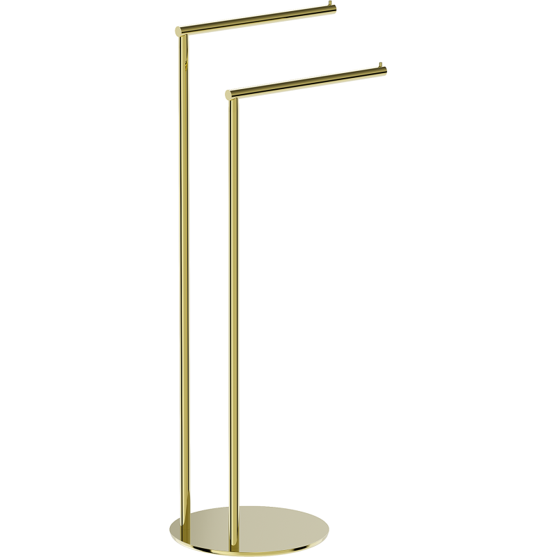 Mexen Loop stojący wieszak na ręcznik, złoty - 70A71096-50